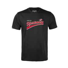 Carolina Hurricanes Levelwear Youth Little Richmond Retro Script T-Shirt - Black T-shirts