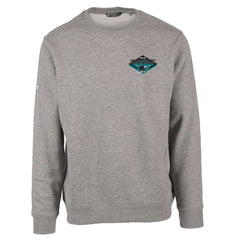 San Jose Sharks Levelwear Zane Club Patch 2.0 Pullover Sweatshirt - Heather Gray Sweatshirts