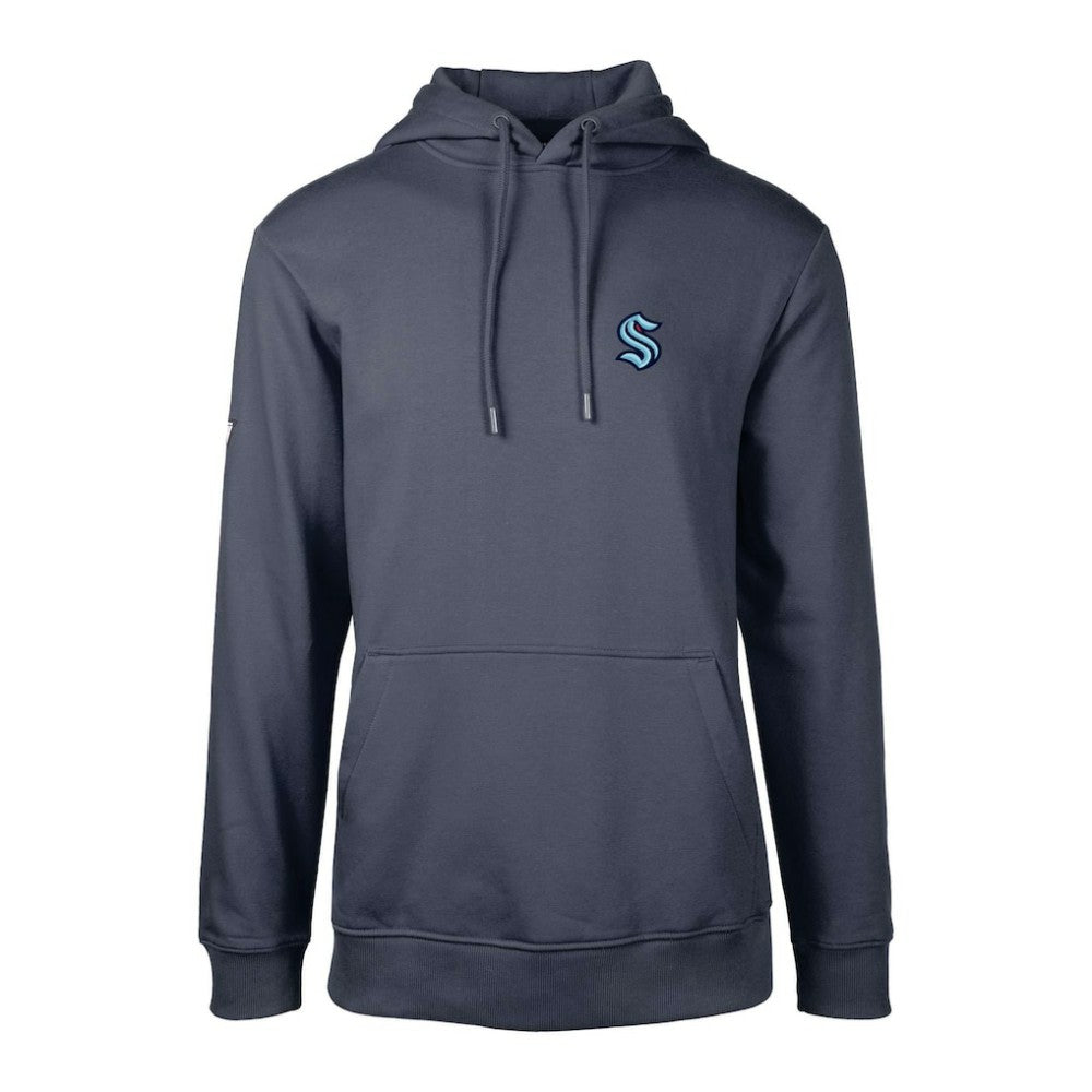 Seattle Kraken Levelwear Podium Insignia Core Pullover Hoodie - Deep Sea Blue Hoodies