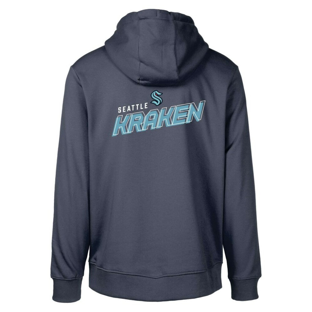 Seattle Kraken Levelwear Podium Insignia Core Pullover Hoodie - Deep Sea Blue Hoodies