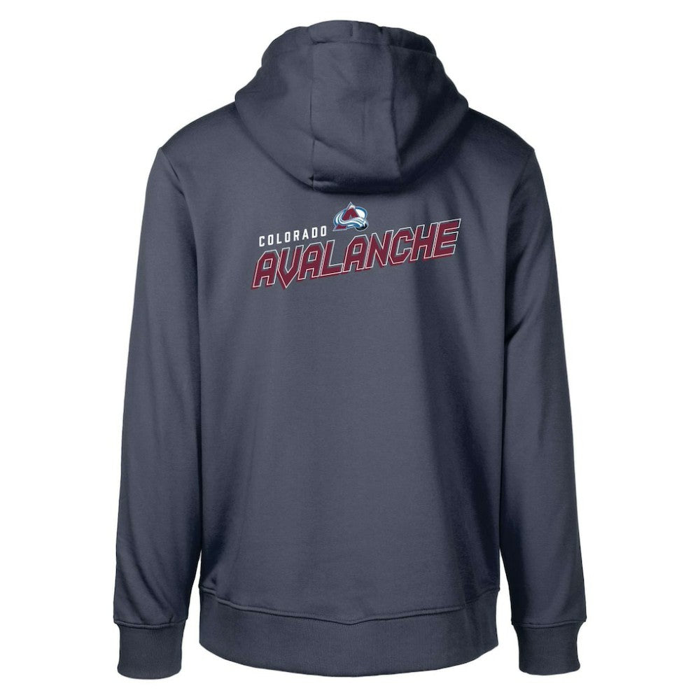 Colorado Avalanche Levelwear Podium Insignia Core Pullover Hoodie - Navy Hoodies