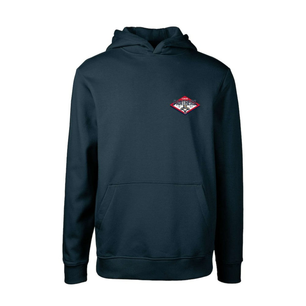 Florida Panthers Levelwear Youth Podium Club Patch 2.0 Fleece Pullover Hoodie - Navy Hoodies