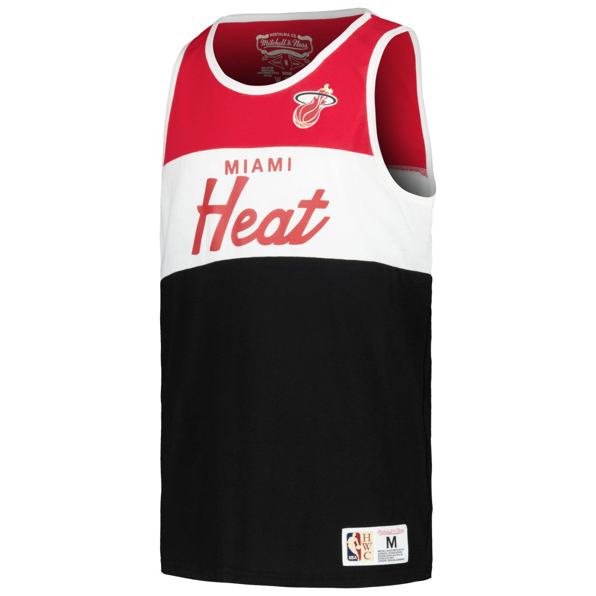 Miami Heat Youth Hardwood Classics Special Script Tank Top - Red/Black on sale