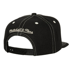 Pittsburgh Penguins Mitchell & Ness Energy Contrast Natural Snapback Hat - Black Hats