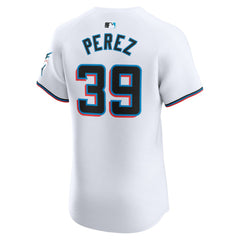 Eury Perez Miami Marlins Home Elite Player Jersey White