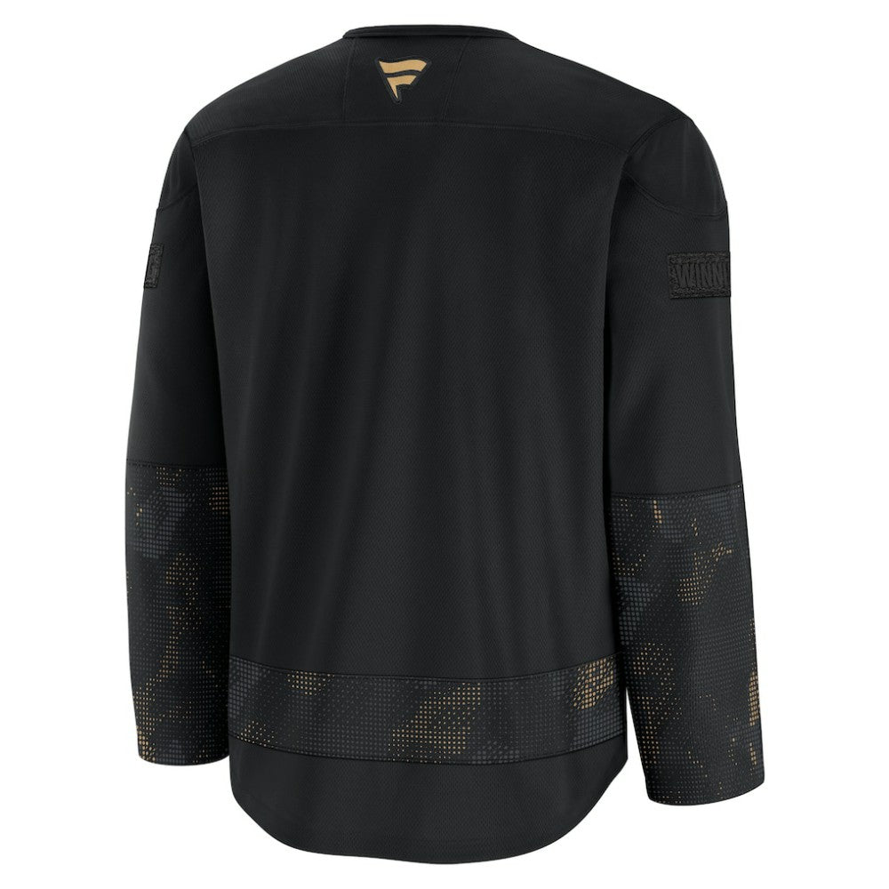Winnipeg Jets Fanatics 2024 Military Appreciation Practice Jersey - Black Jerseys