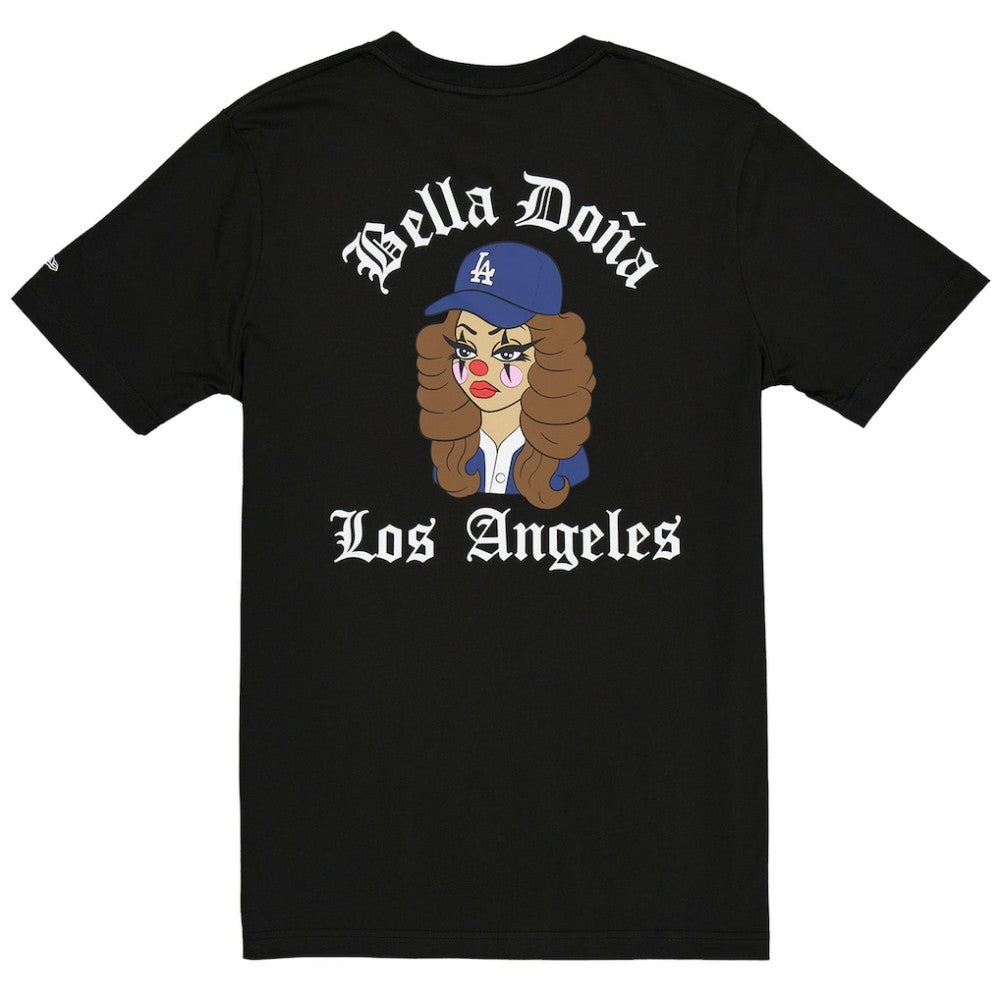 Women's Bella Dona x Los Angeles Dodgers T-Shirt Black