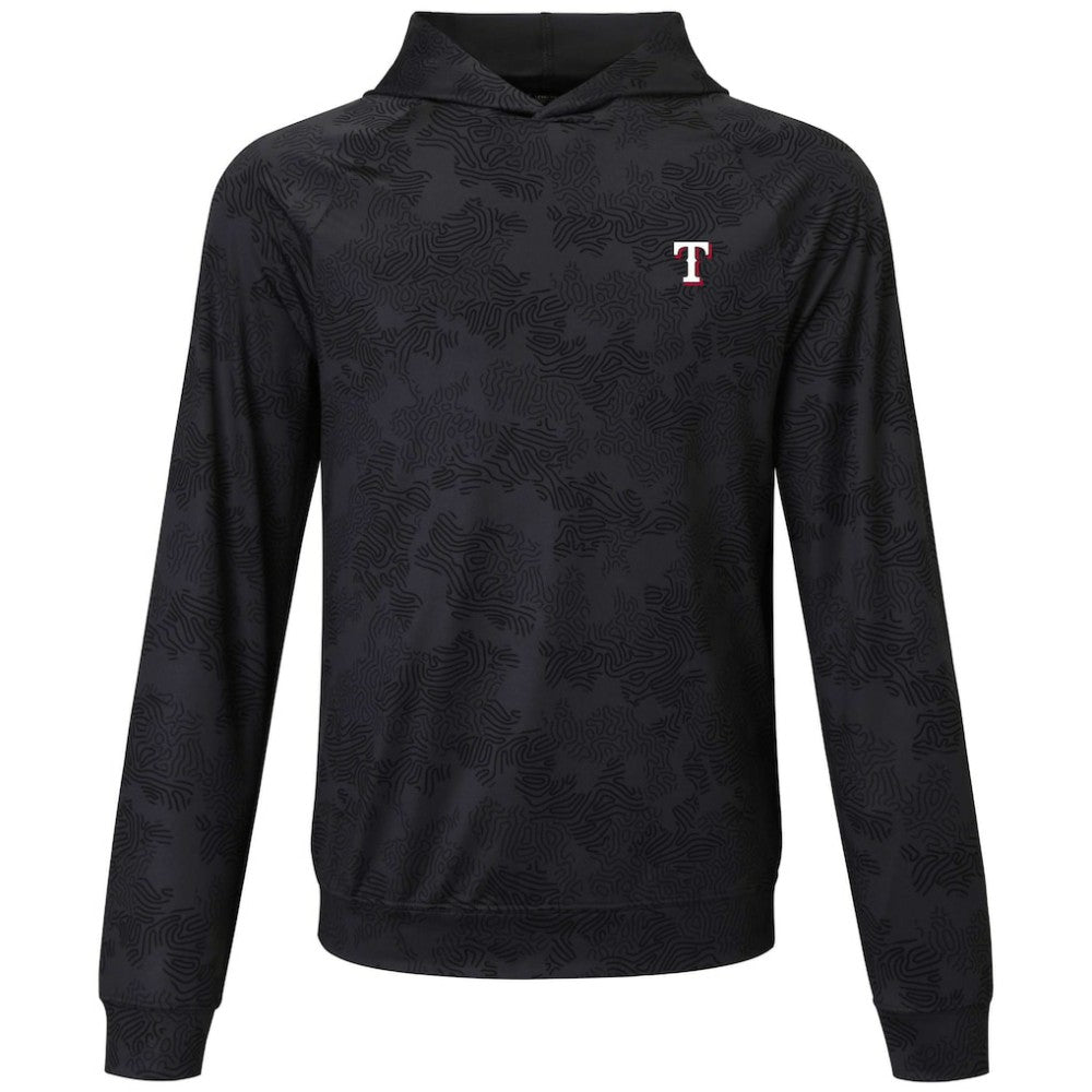 Texas Rangers Levelwear Blender Insignia Hoodie Charcoal