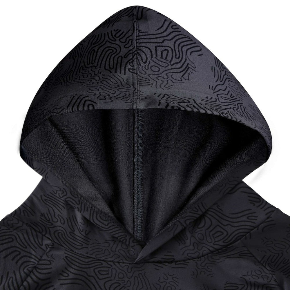 Texas Rangers Levelwear Blender Insignia Hoodie Charcoal