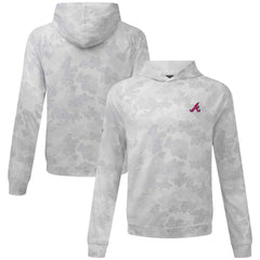 Atlanta Braves Levelwear Blender Insignia Hoodie White