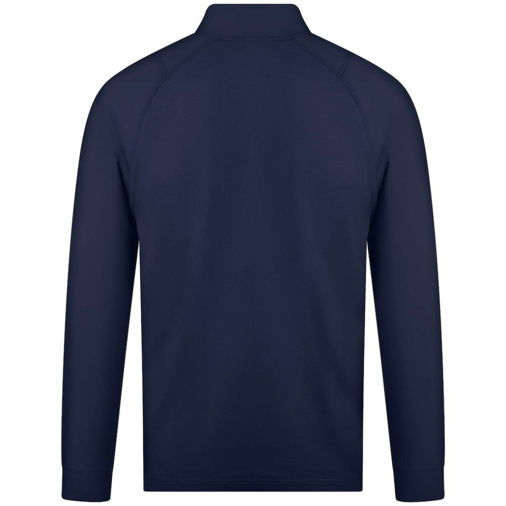 New York Yankees Levelwear Theory Insignia Quarter-Zip Pullover Navy