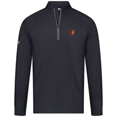 Baltimore Orioles Levelwear Theory Insignia Quarter-Zip Pullover Black