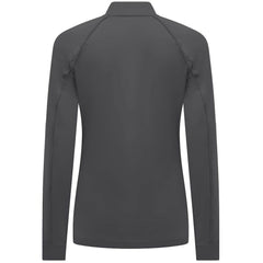 Seattle Mariners Levelwear Women's Kinetic Insignia Quarter-Zip Pullover Charcoal
