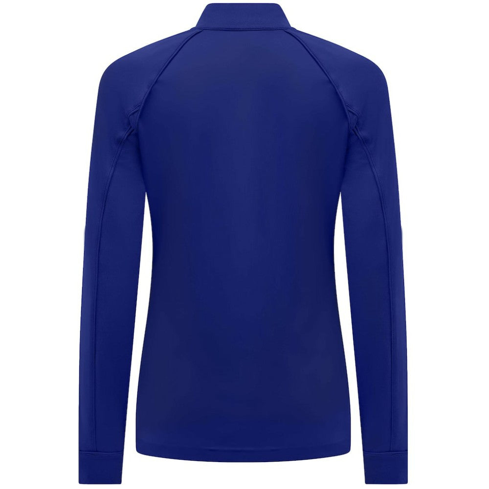 Texas Rangers Levelwear Women's Kinetic Insignia Quarter-Zip Pullover Royal