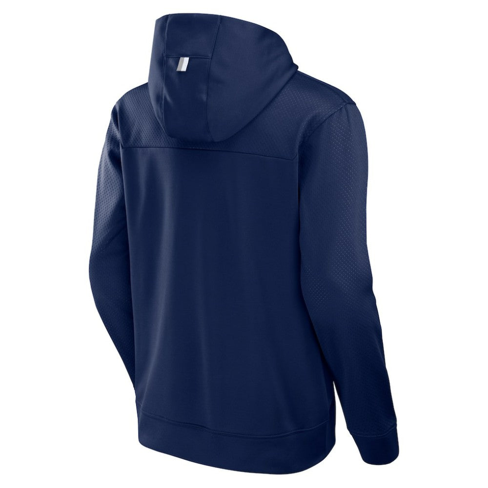 Winnipeg Jets Fanatics Defender Pullover Hoodie - Navy Hoodies