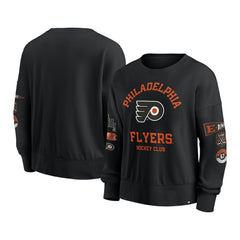 Philadelphia Flyers Fanatics Women's Go Team Pullover Sweatshirt - Black Sweatshirts