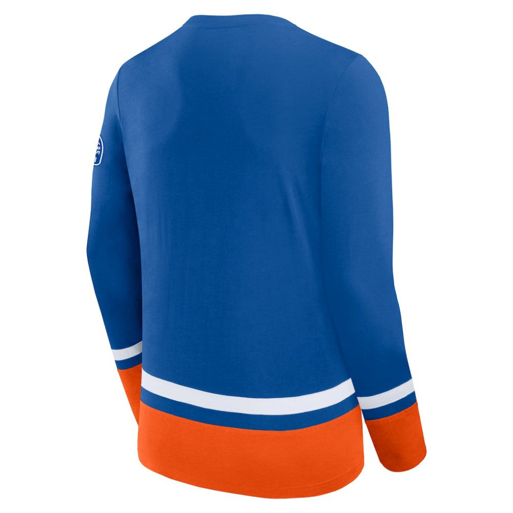 New York Islanders Fanatics High Point Long Sleeve T-Shirt - Royal T-shirts