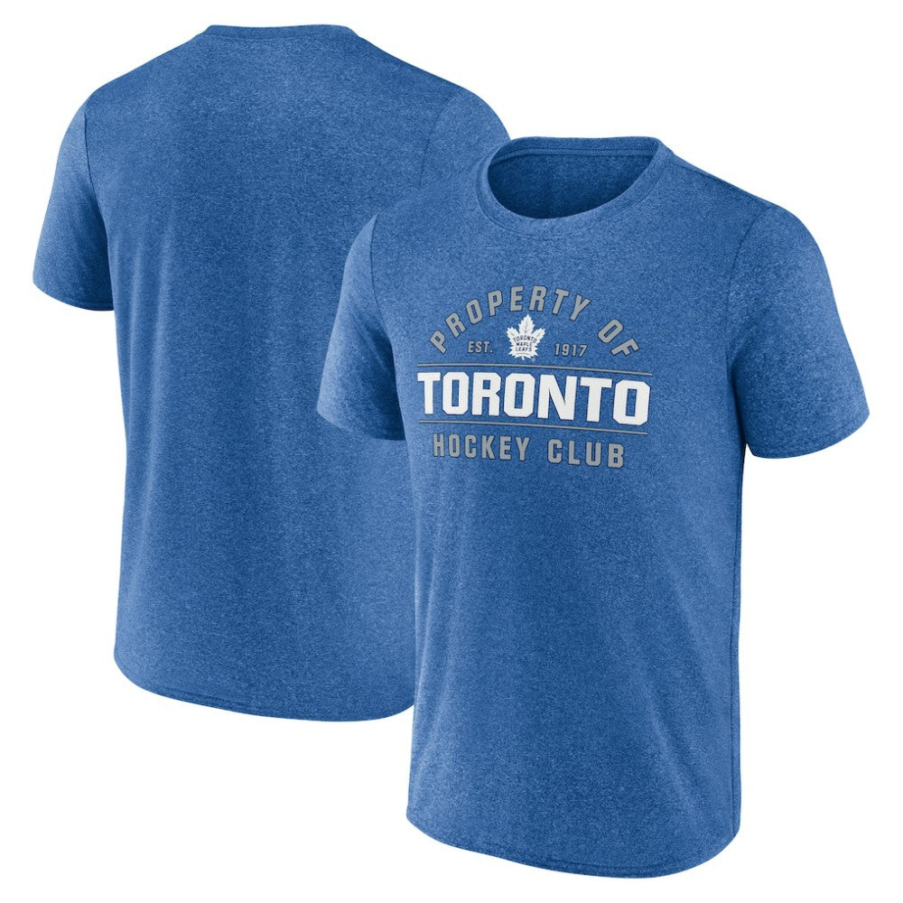 Toronto Maple Leafs Fanatics Property Of T-Shirt - Heather Blue T-shirts