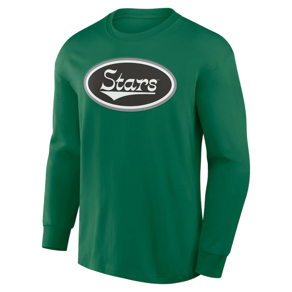 Dallas Stars Fanatics Rewind Long Sleeve T-Shirt - Kelly Green T-shirts