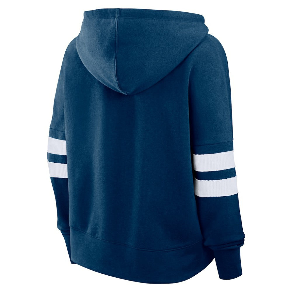 Seattle Kraken Fanatics Women's Oversized Seize Pullover Hoodie - Deep Sea Blue Hoodies