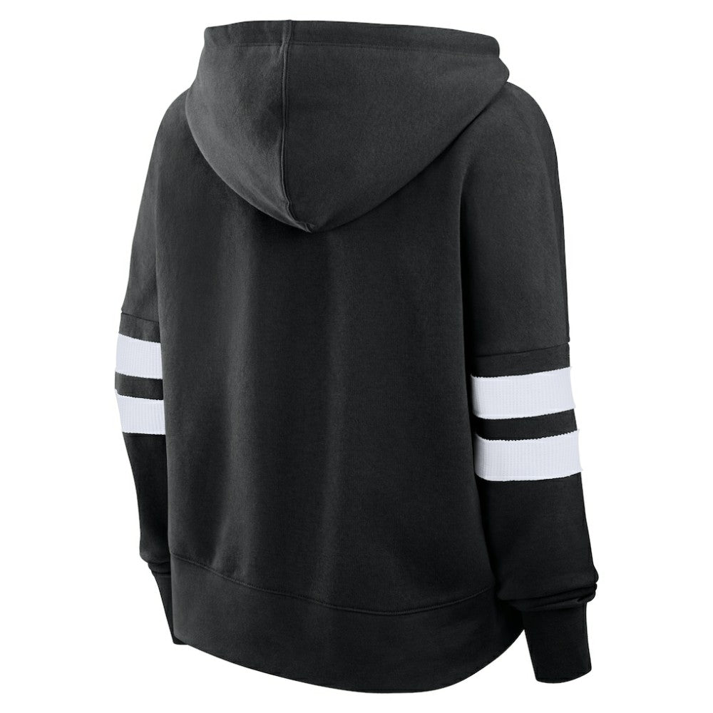 Vegas Golden Knights Fanatics Women's Oversized Seize Pullover Hoodie - Black Hoodies