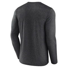 Boston Bruins Fanatics Transition Long Sleeve T-Shirt - Heather Charcoal T-shirts