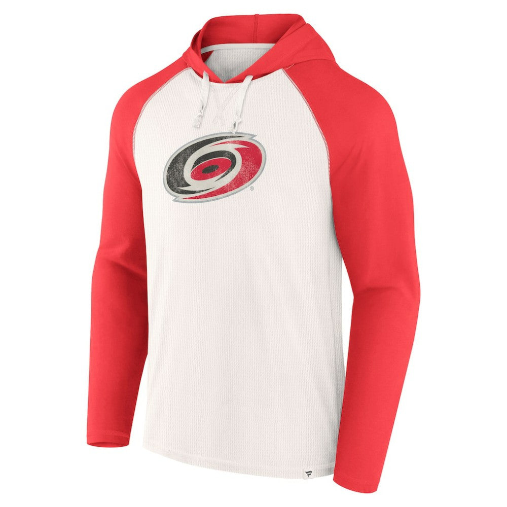 Carolina Hurricanes Fanatics Vintage Winger Pullover Hoodie - White Hoodies