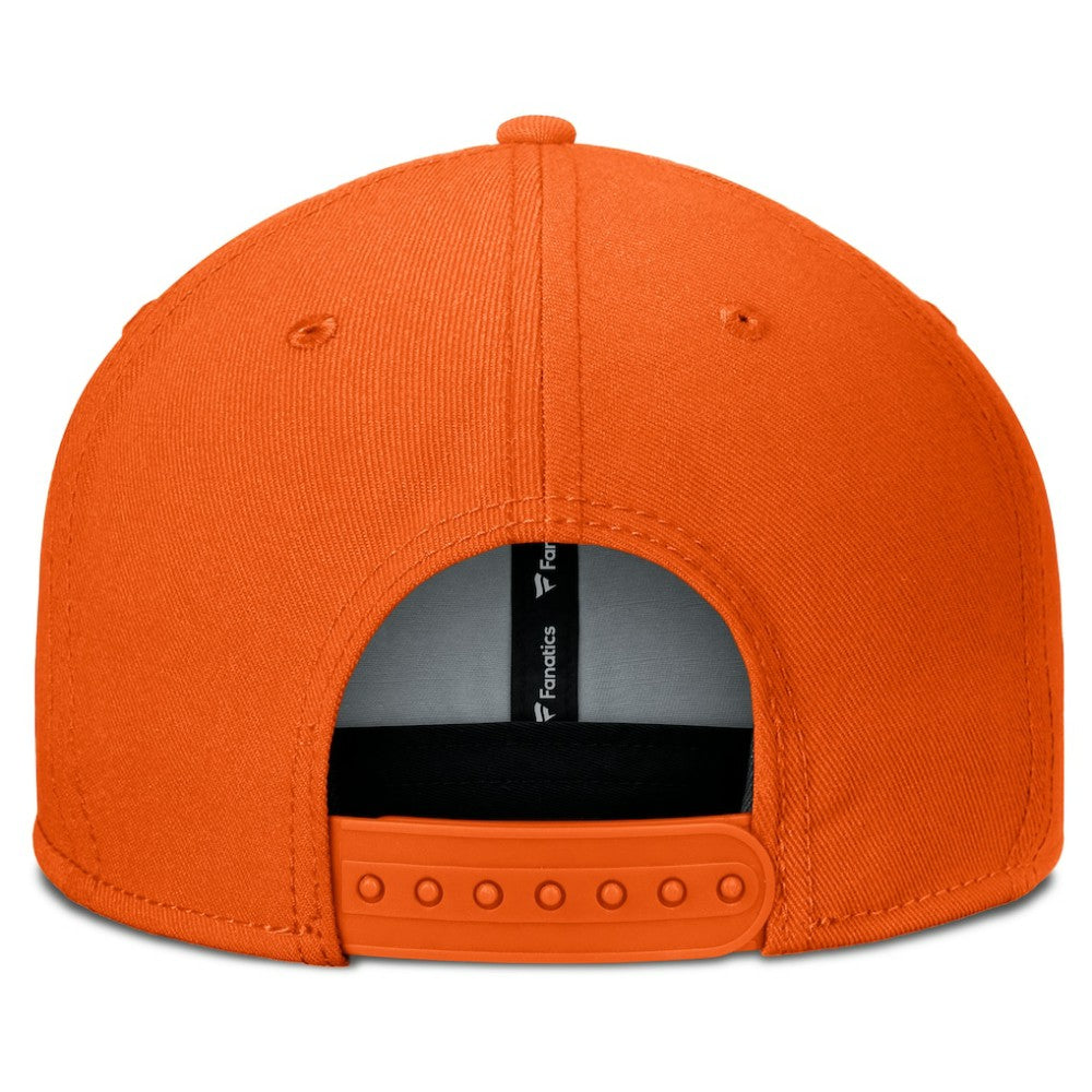Anaheim Ducks Fanatics Fundamental Gino Stack Snapback Hat - Black Hats