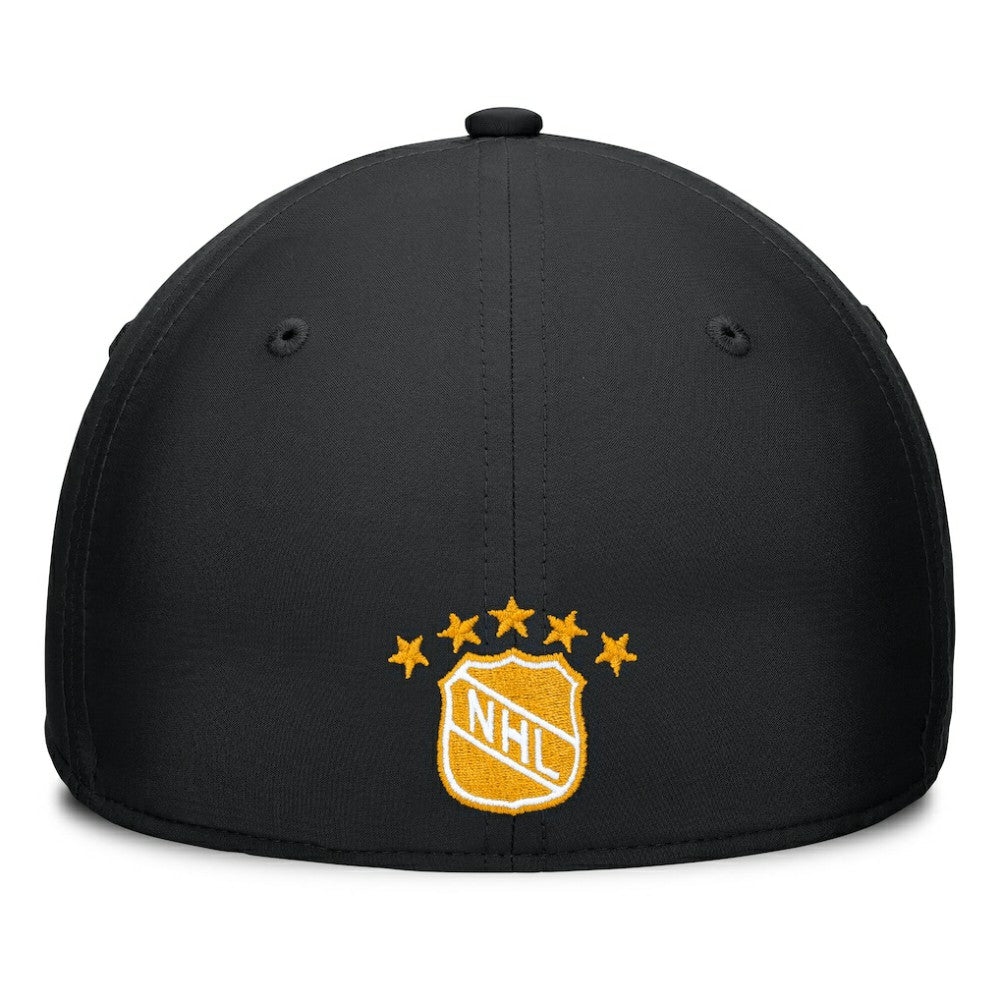 Boston Bruins Fanatics Heritage Captain Flex Hat - Black/Gold Hats