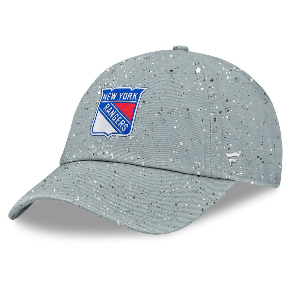 New York Rangers Fanatics Women's Heritage Snow Day Speckle Adjustable Hat - Gray Hats