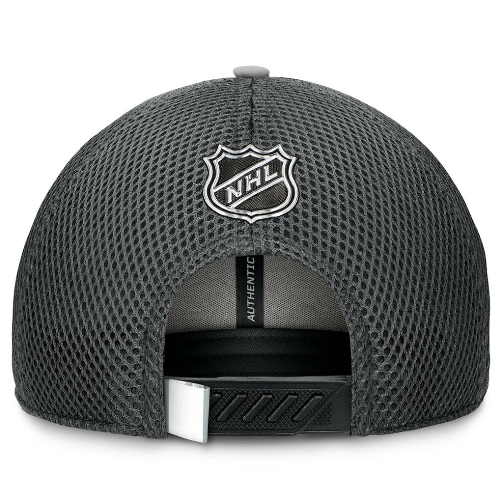 Los Angeles Kings Fanatics Authentic Pro Home Ice Trucker Adjustable Hat - Gray Hats