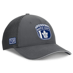 Toronto Maple Leafs Fanatics Authentic Pro Home Ice Trucker Adjustable Hat - Gray Hats