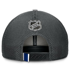 Toronto Maple Leafs Fanatics Authentic Pro Home Ice Trucker Adjustable Hat - Gray Hats