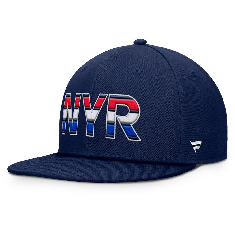New York Rangers Fanatics Authentic Pro Alternate Jersey Snapback Hat - Navy Jerseys