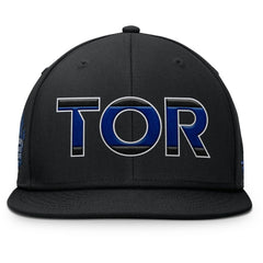 Toronto Maple Leafs Fanatics Authentic Pro Alternate Jersey Snapback Hat - Black Jerseys