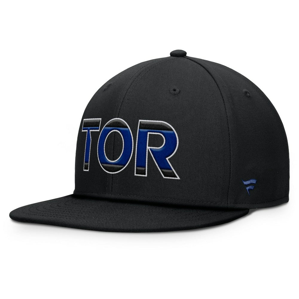 Toronto Maple Leafs Fanatics Authentic Pro Alternate Jersey Snapback Hat - Black Jerseys