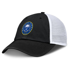 Buffalo Sabres Fanatics Averie Trucker Adjustable Hat - Black/White Hats