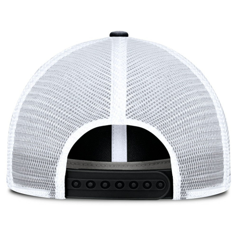 Toronto Maple Leafs Fanatics Averie Trucker Adjustable Hat - Black/Gray Hats