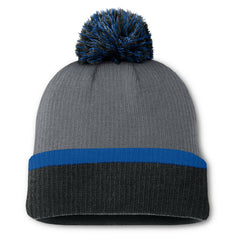St. Louis Blues Fanatics Women's Cuffed Knit Hat with Pom - Charcoal Hats