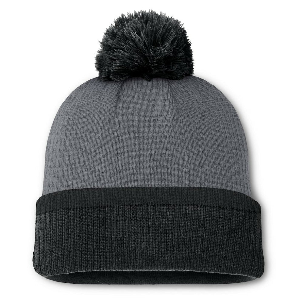 Vegas Golden Knights Fanatics Women's Cuffed Knit Hat with Pom - Charcoal Hats