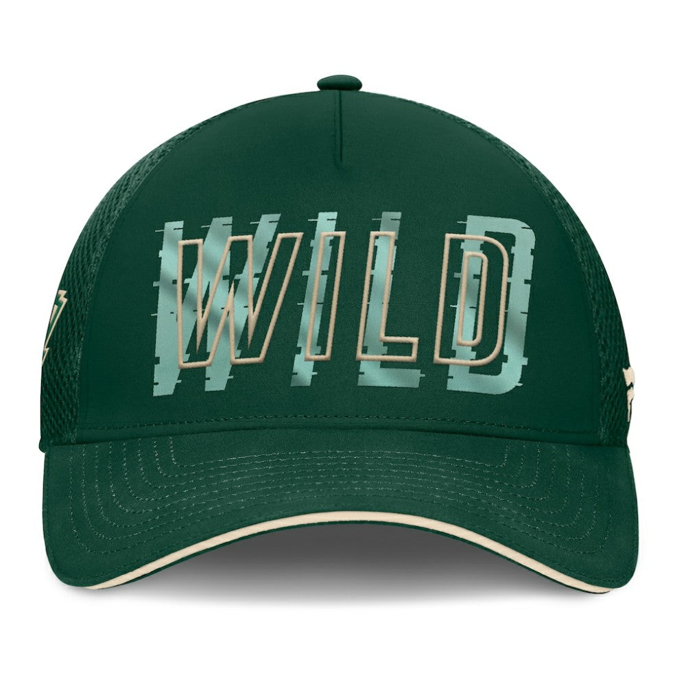 Minnesota Wild Fanatics Fundamental Flex Hat - Green Hats
