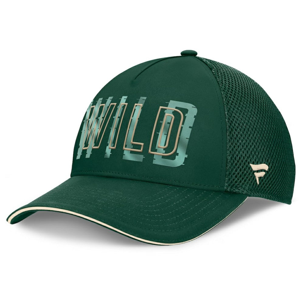Minnesota Wild Fanatics Fundamental Flex Hat - Green Hats