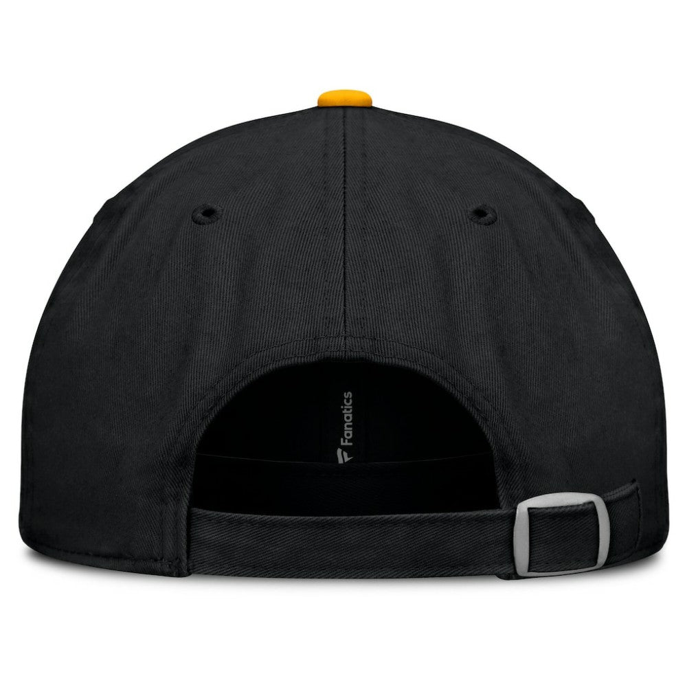 Boston Bruins Fanatics Heritage Home Ice Two-Tone Adjustable Hat - Black/Gold Hats