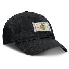 Chicago Blackhawks Fanatics Women's Heritage Away Game Adjustable Hat - Black Hats