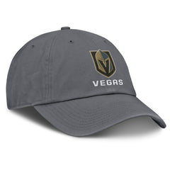 Vegas Golden Knights Fanatics Washed Adjustable Hat - Charcoal Hats