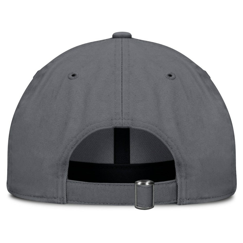 Chicago Blackhawks Fanatics Washed Adjustable Hat - Charcoal Hats