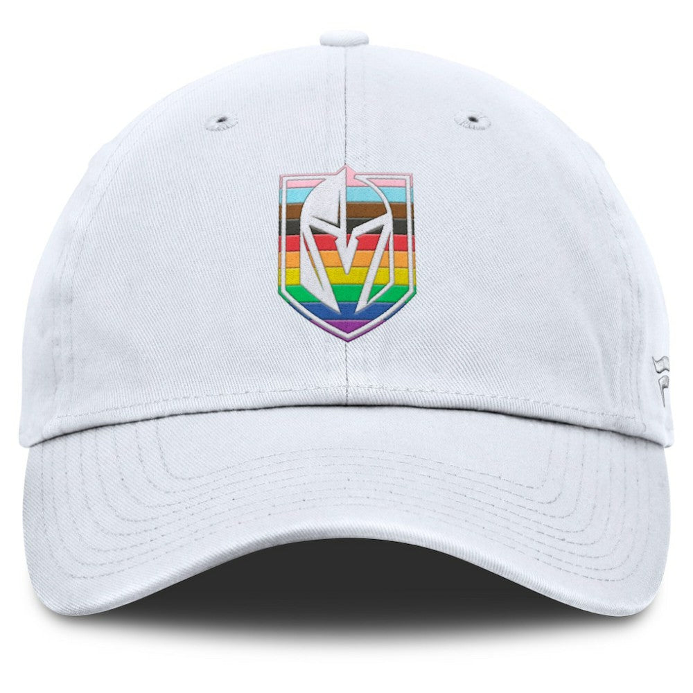 Vegas Golden Knights Fanatics PRIDE Adjustable Hat - White Hats
