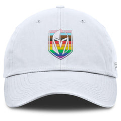 Vegas Golden Knights Fanatics PRIDE Adjustable Hat - White Hats