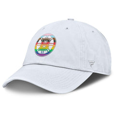 Boston Bruins Fanatics PRIDE Adjustable Hat - White Hats