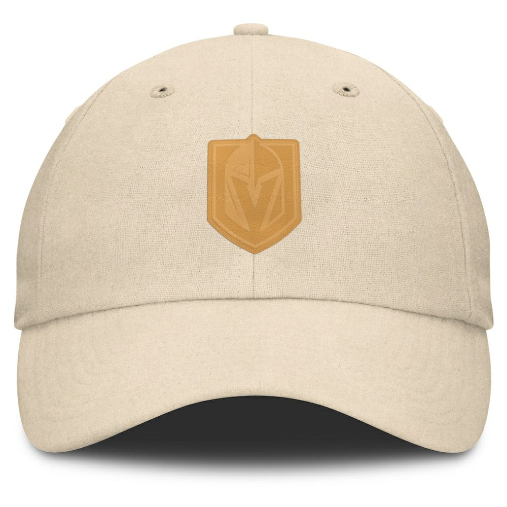 Vegas Golden Knights Fanatics Front Office Canvas Adjustable Hat - Tan Hats